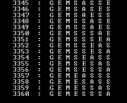8!/(2!x3!) = 40320 / 12 = 3360