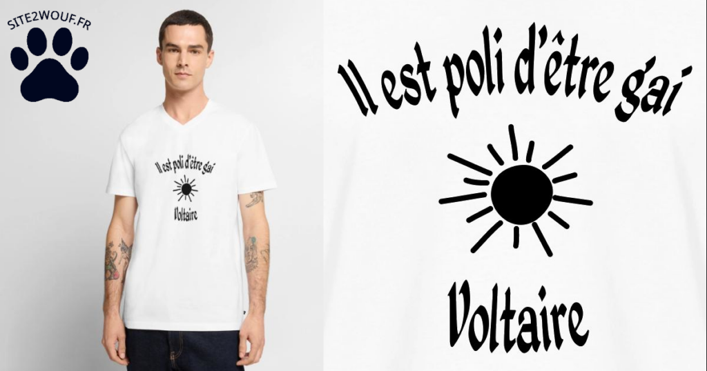 Il est poli d'être gai