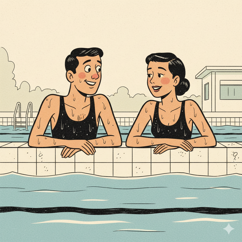 Rétro Math : À la piscine