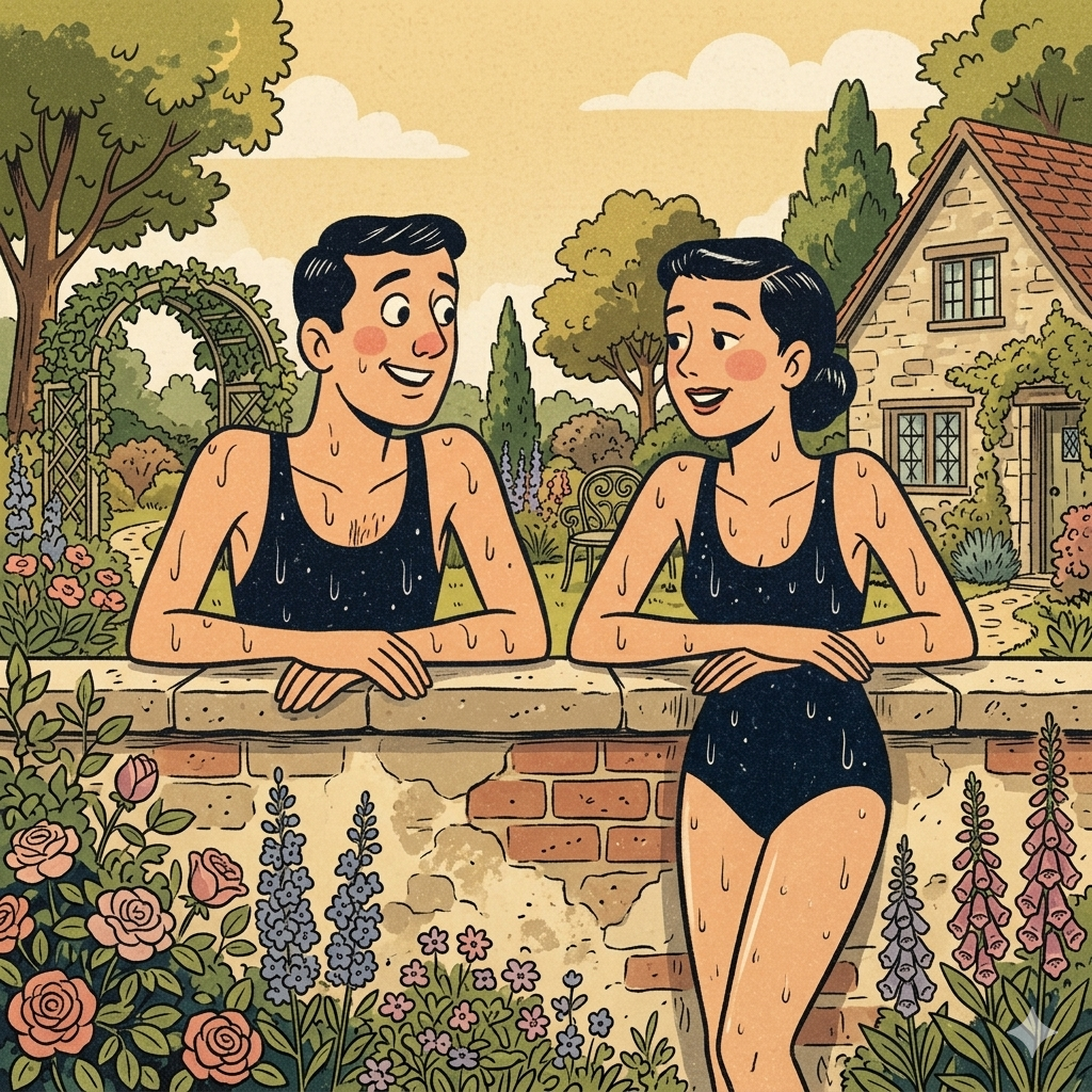 Rétro Math : LA SURFACE DU JARDIN