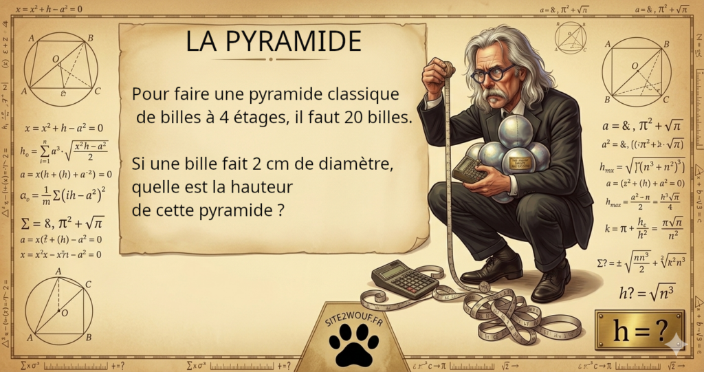 Rétro Math : LA PYRAMIDE