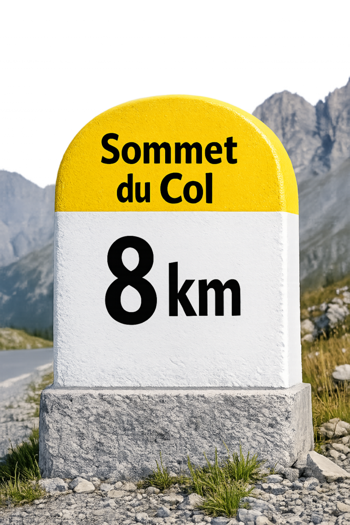 Rétro Math : LES DEUX CYCLISTES | sommet à 8km