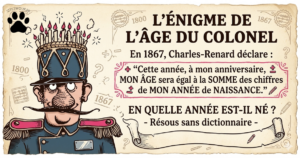 Rétro Math : L'âge du colonel