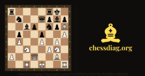 Les blancs jouent et gagnent