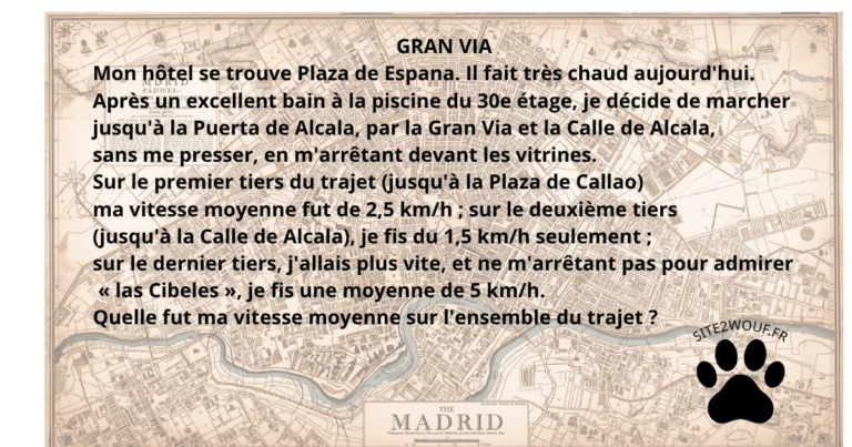 Rétro Math : Gran Via