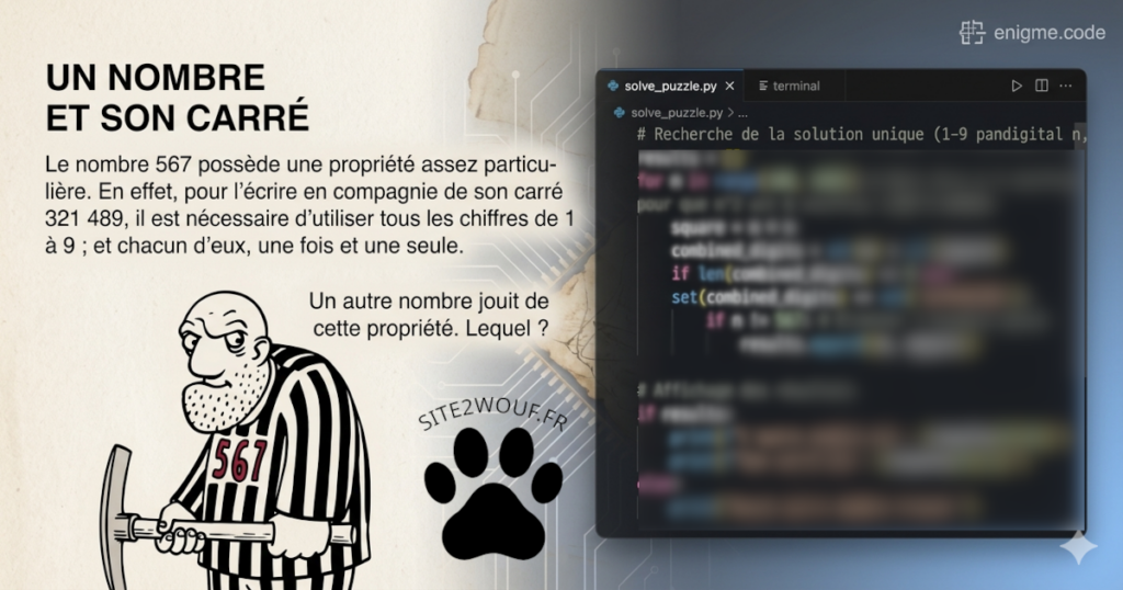 Pourquoi 567 est-il un nombre particulier ?