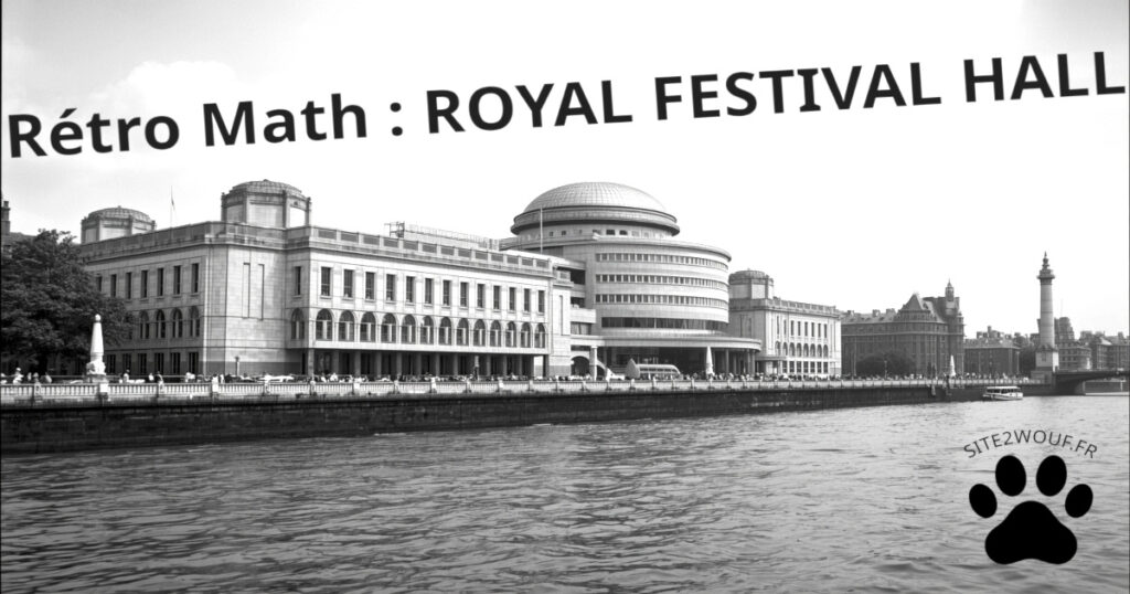 Rétro Math : ROYAL FESTIVAL HALL