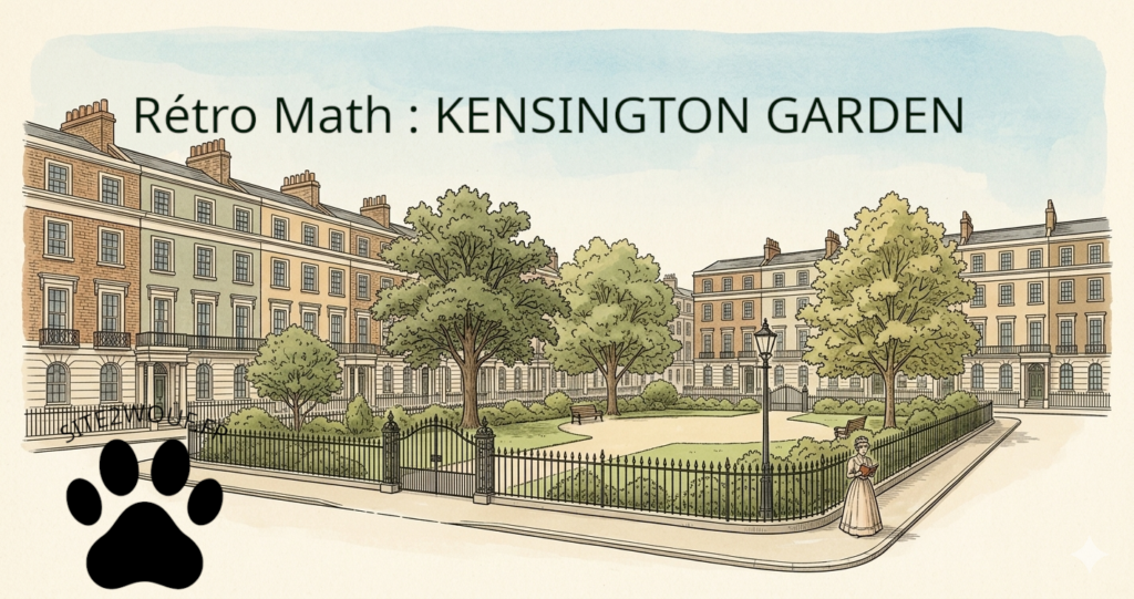 Rétro Math : KENSINGTON GARDEN