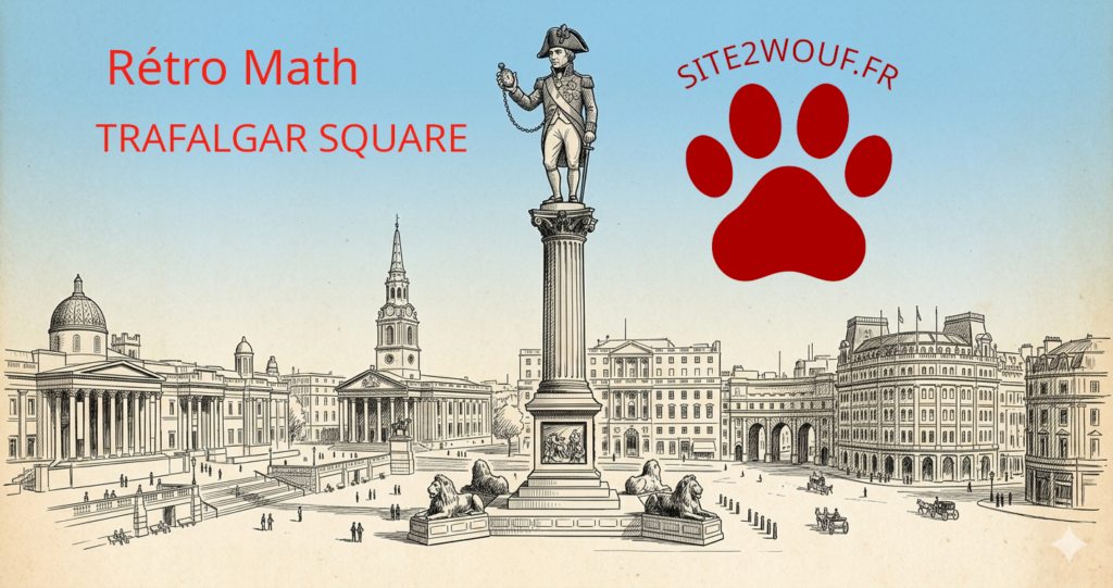 Rétro Math : TRAFALGAR SQUARE