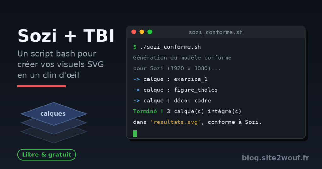 Sozi + TBI : un script bash pour créer vos visuels SVG en un clin d'œil