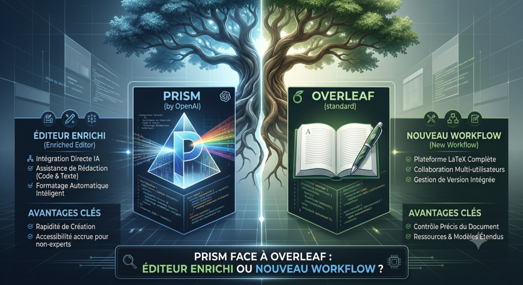 Prism face à Overleaf : éditeur enrichi ou nouveau workflow ?