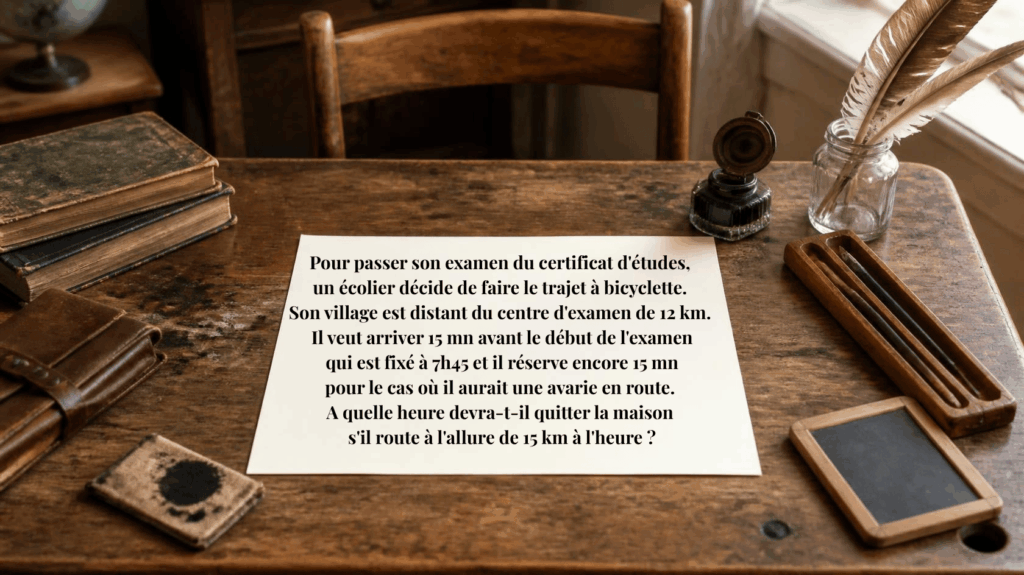 Rétro Math : À BICYCLETTE