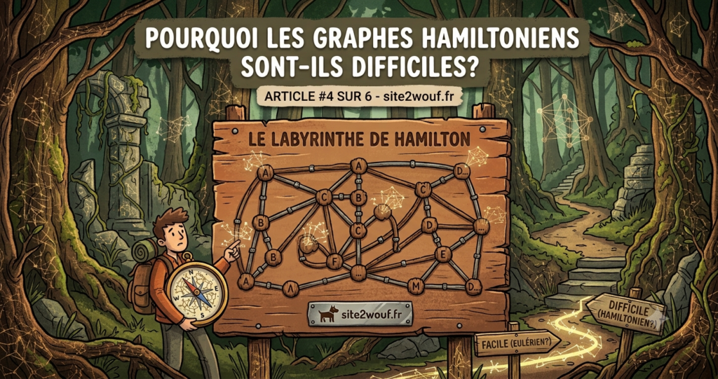 Pourquoi les graphes hamiltoniens sont-ils difficiles ?