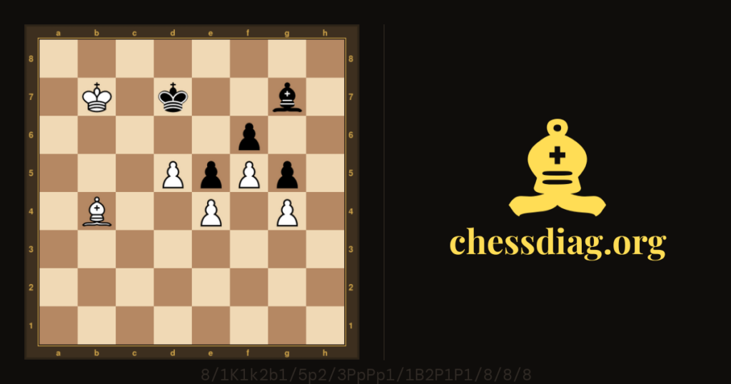 Diagramme d'échecs : Echecs : la rubrique du jeudi, Jagst-Liebau, 1