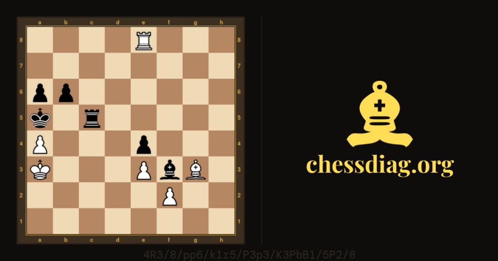 Échecs : Les blancs jouent et gagnent