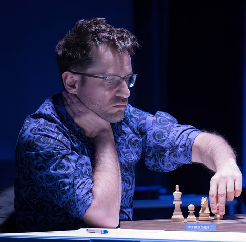 Portrait de Levon Aronian en 2023