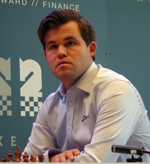 Portrait de Magnus Carlsen