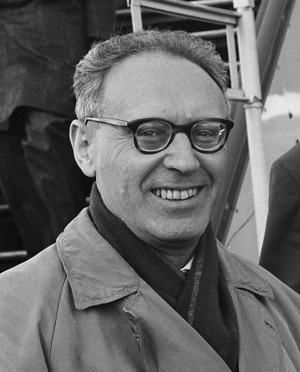 Portrait de Mikhaïl Botvinnik en 1962