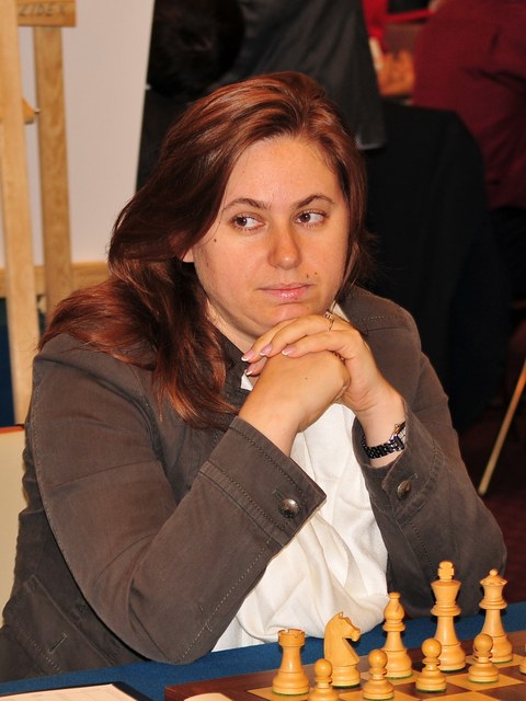 Portrait de Judit Polgár en 2013