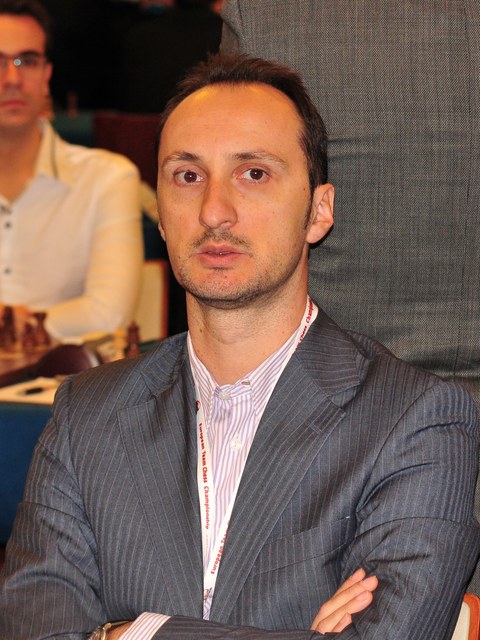 Portrait de Veselin Topalov en 2013
