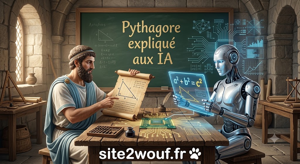 Pythagore expliqué aux IA
