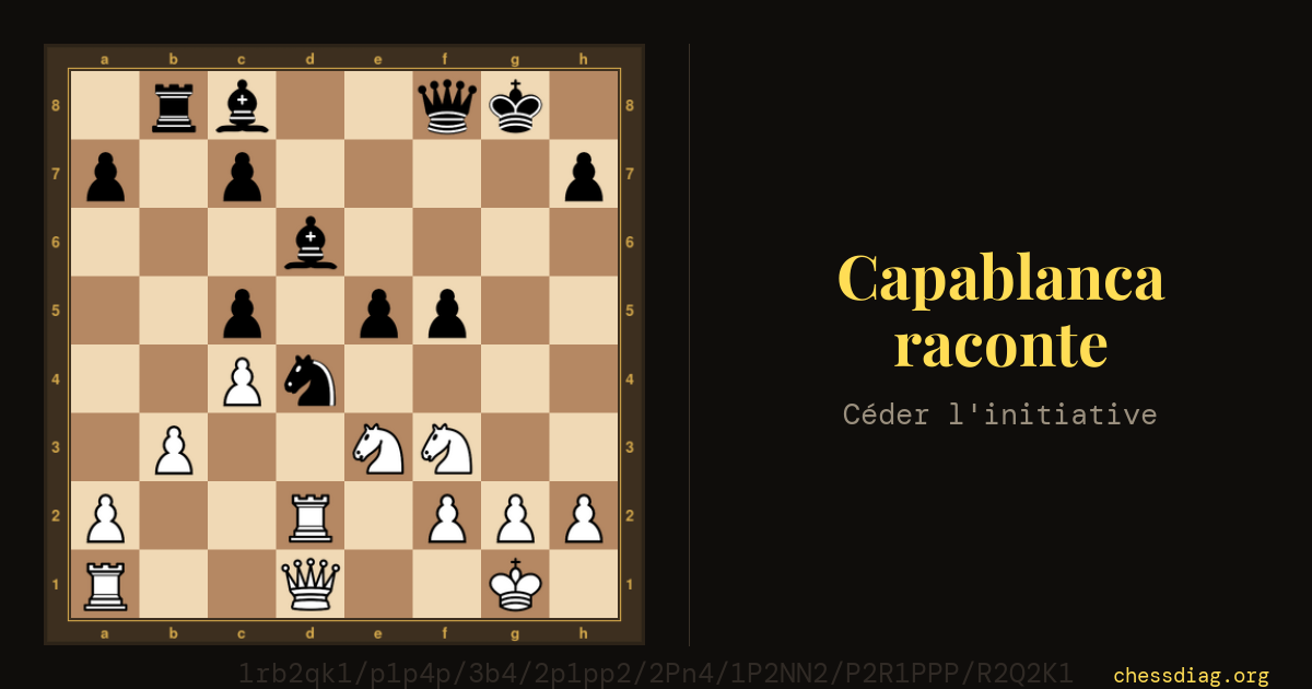 Capablanca contre Janowski, La Havane 1913 : l'attaque noire atteint son point culminant